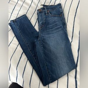 Madewell skinny jeans
